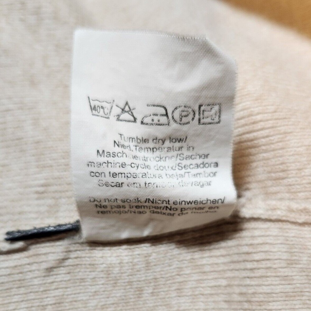 Matinique $128 XL Oatmeal Beige 100%‎ Cotton Full Zip Mock Neck Sweater Jacket - Picture 10 of 13